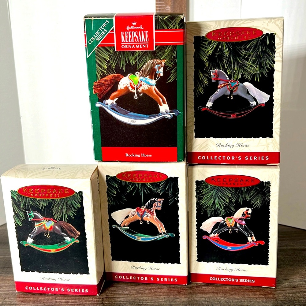 Hallmark Rocking Horse #12-16 Series